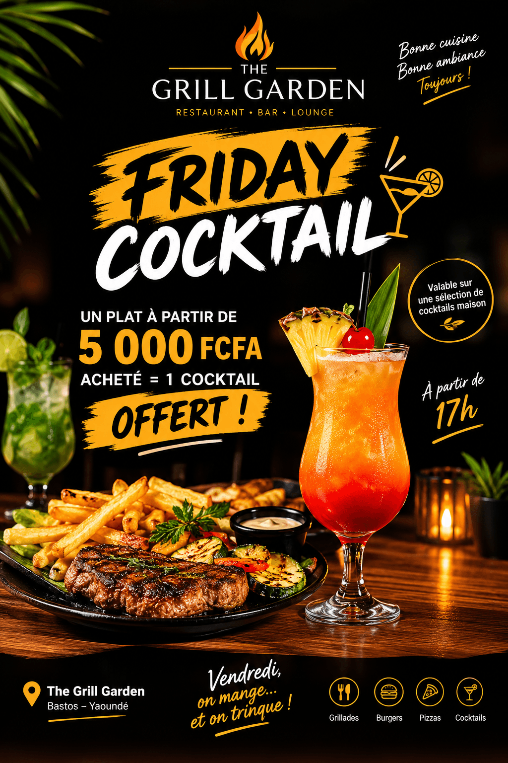Grill Garden's Friday