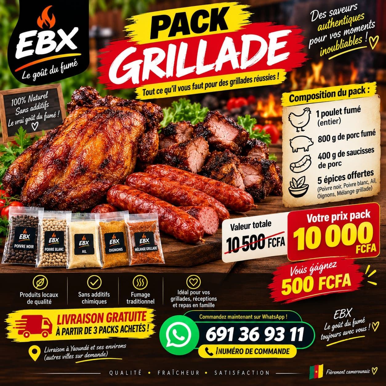 EBX, Le goût du fumée