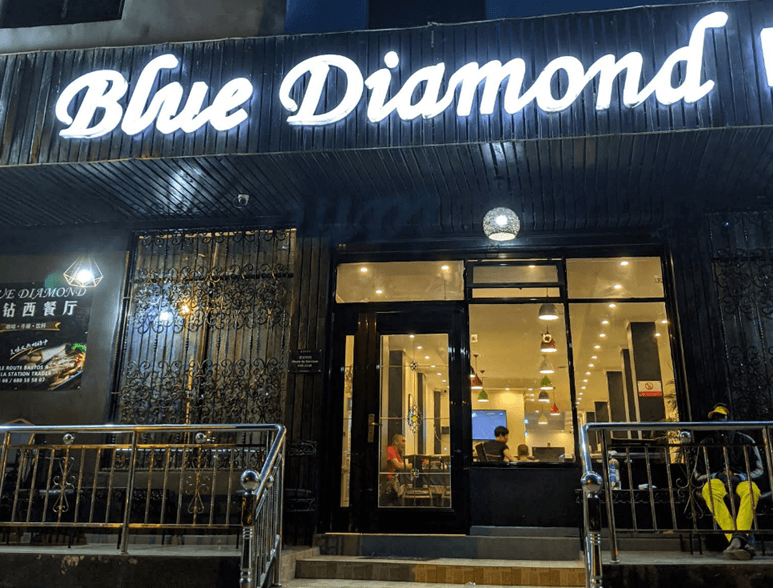 Blue diamond